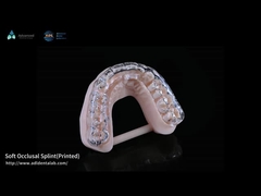 3D-gedruckte weiche Occlusal-Splinter für Bruxismus